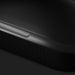 Beam Ultra in black, front detail view with logo