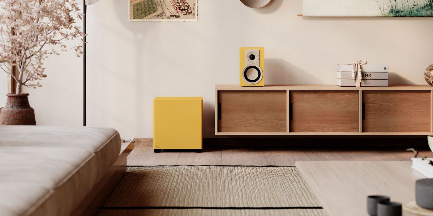 DALI BASIK SUB in Golden Yellow - Lifestyle