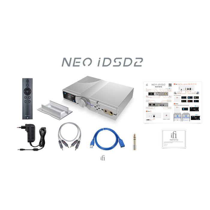 iFi Audio Neo iDSD 2 Hi-Res Desktop Amplifier & DAC