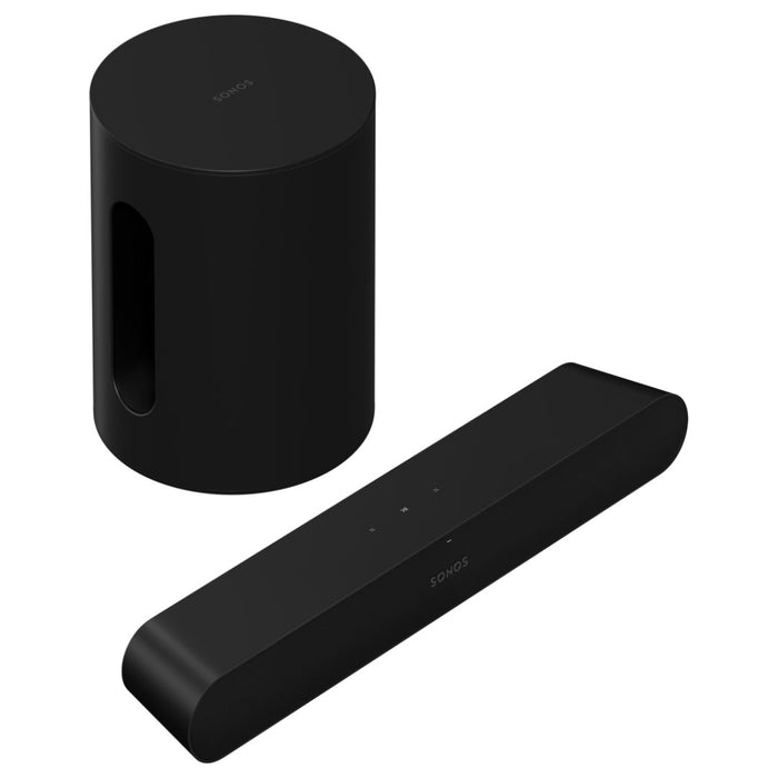 Sonos Ray Compact Soundbar Sonos Sub Mini Subwoofer Surround