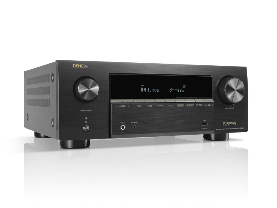 Denon AVR-X3900H AV Receiver - Front View