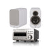 Q Acoustics 3010i Bookshelf Speaker (Pair) + Denon D-M41 Stereo System Bundle