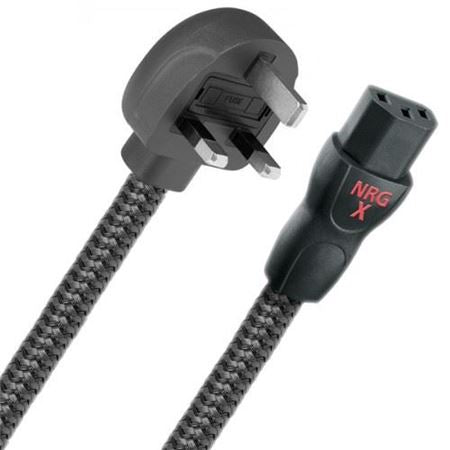 Audioquest NRG-X3 AC Power Cable (UK Plug - IEC C-13)