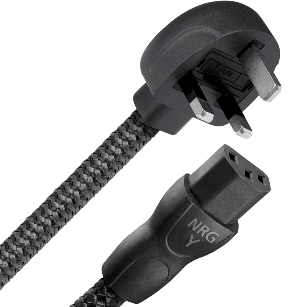 Audioquest NRG Y3 AC Power Cable UK Plug IEC C 13 HifiHut
