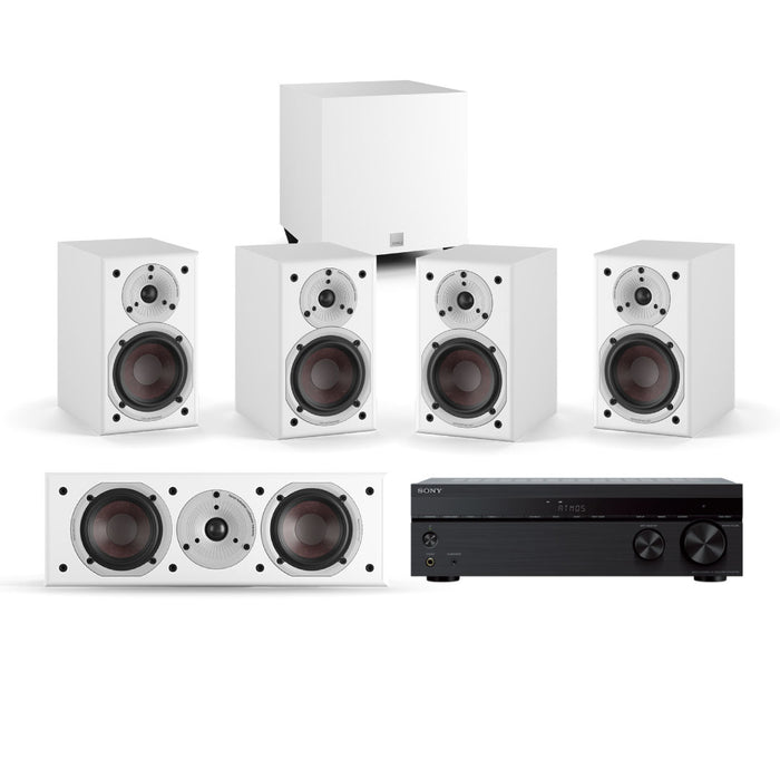DALI Spektor 1 5.1 Speaker Pack + Sony STR-DH790 AV Receiver Home Theatre System