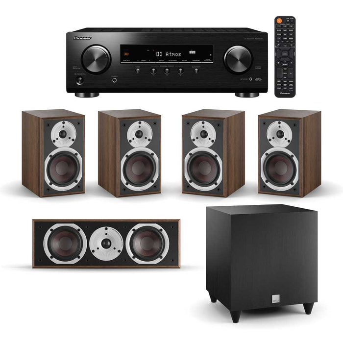 DALI Spektor 1 5.1 Speaker Pack + Pioneer VSX-534 AV Receiver Home Theatre System