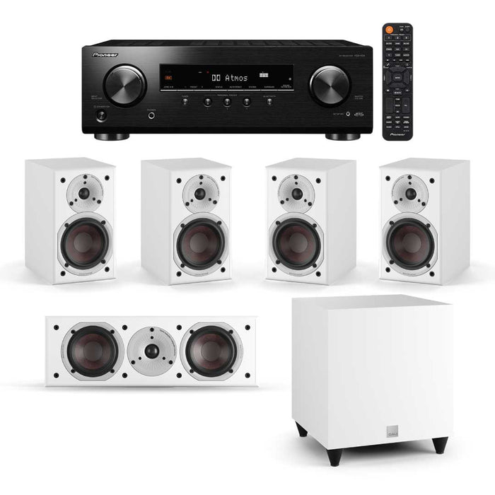 DALI Spektor 1 5.1 Speaker Pack + Pioneer VSX-534 AV Receiver Home Theatre System