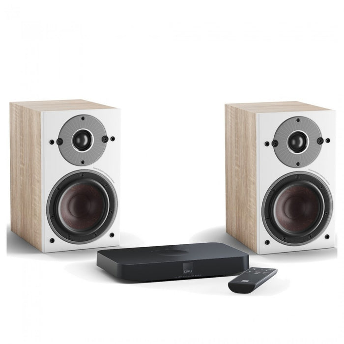 DALI Oberon 1 C Wireless Active Speaker (Pair) with Sound Hub Compact