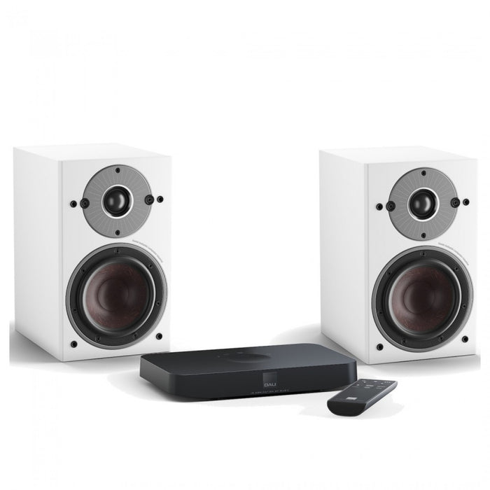 DALI Oberon 1 C Wireless Active Speaker (Pair) with Sound Hub Compact