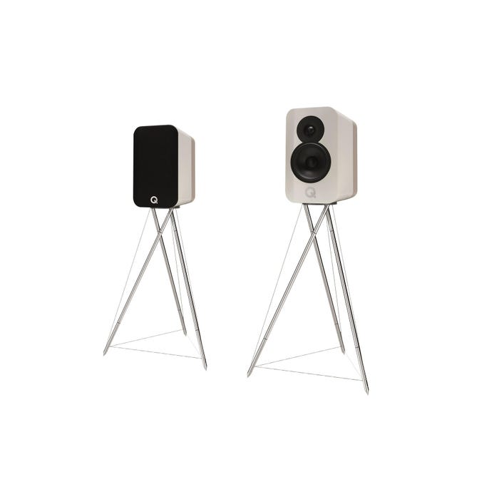 Q Acoustics Concept 300 Bookshelf Speaker with Stands (Pair)