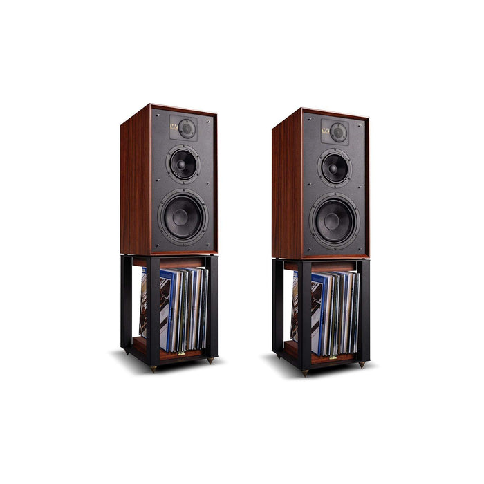 Wharfedale Linton Heritage Speaker Pair w/ Stands