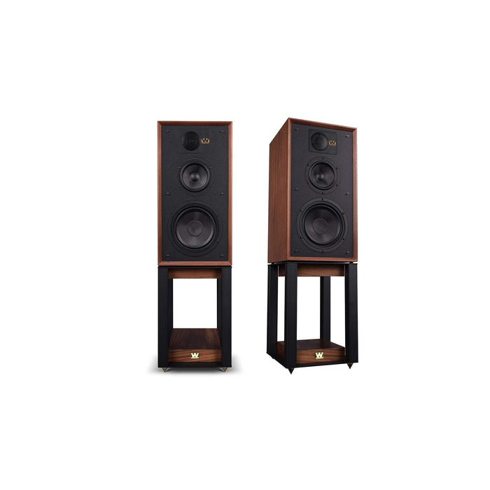 Wharfedale Linton Heritage Speaker Pair w/ Stands