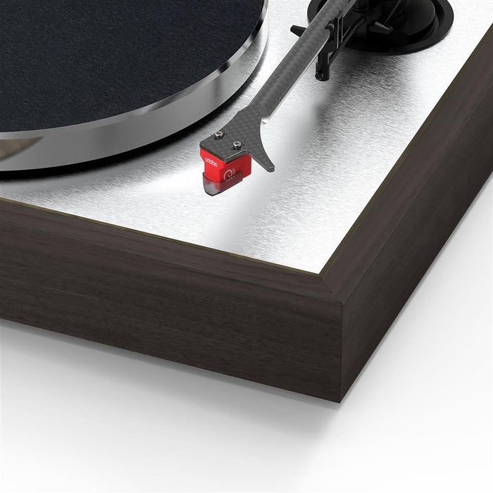 Pro-Ject The Classic (Walnut) Manual belt-drive turntable with pre-mounted  cartridge at Crutchfield