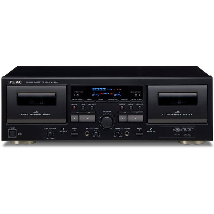 TEAC W-1200 Twin Cassette Deck